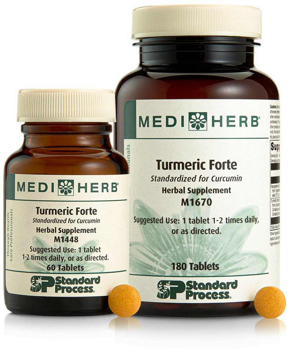 Turmeric Forte | MediHerb® | 60 Tablets - Coal Harbour Pharmacy