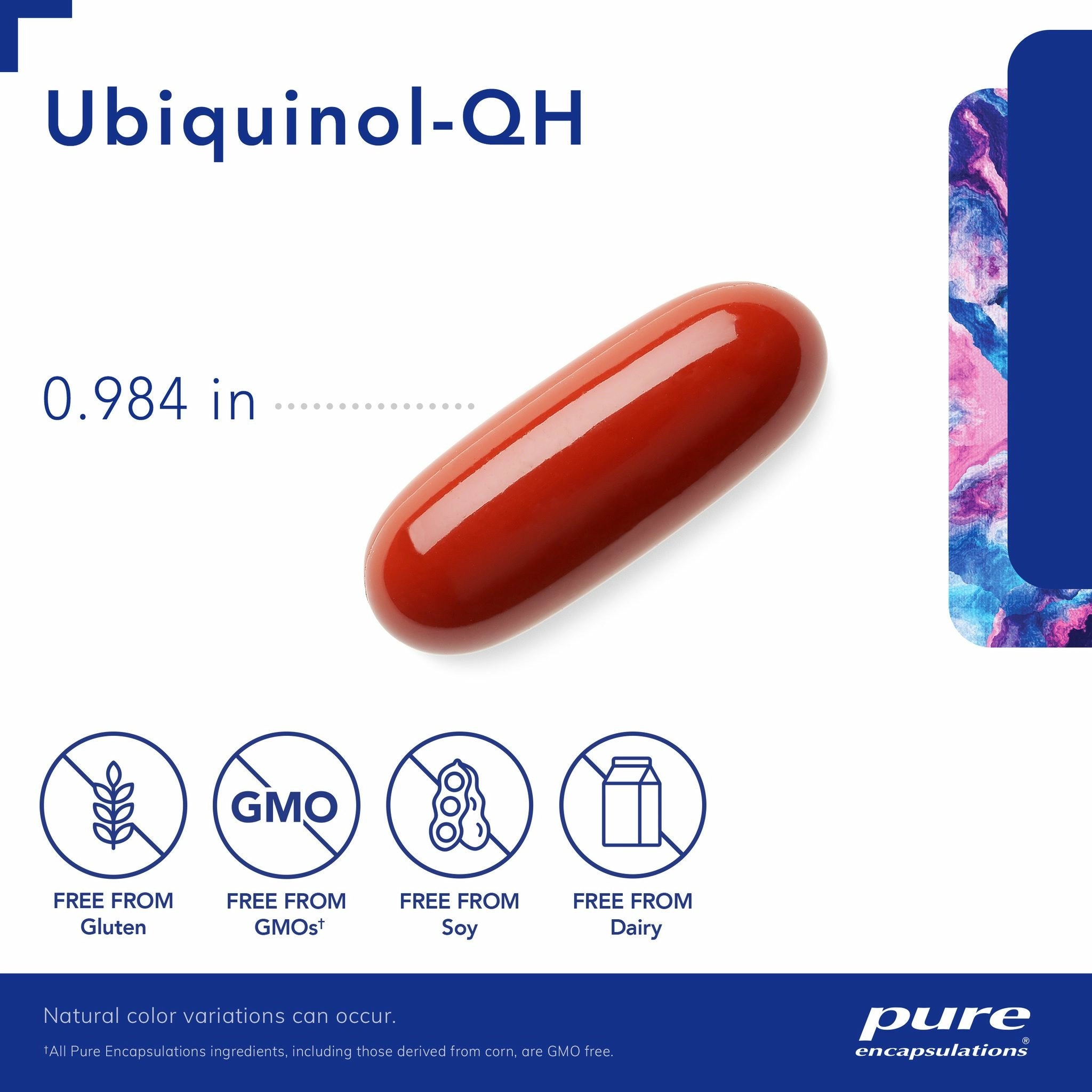 Ubiquinol-QH 100 mg | Pure Encapsulations® | 60 Softgel Capsules - Coal Harbour Pharmacy