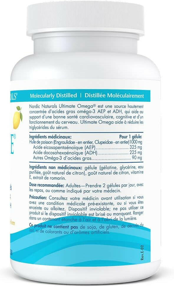 Ultimate Omega | Nordic Naturals® | 60 or 120 SoftGels - Coal Harbour Pharmacy