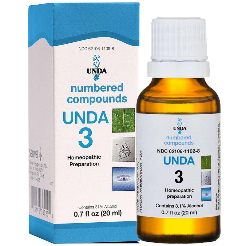 UNDA 3 | UNDA Numbered Compounds | 20 mL (0.7 fl. oz.) - Coal Harbour Pharmacy