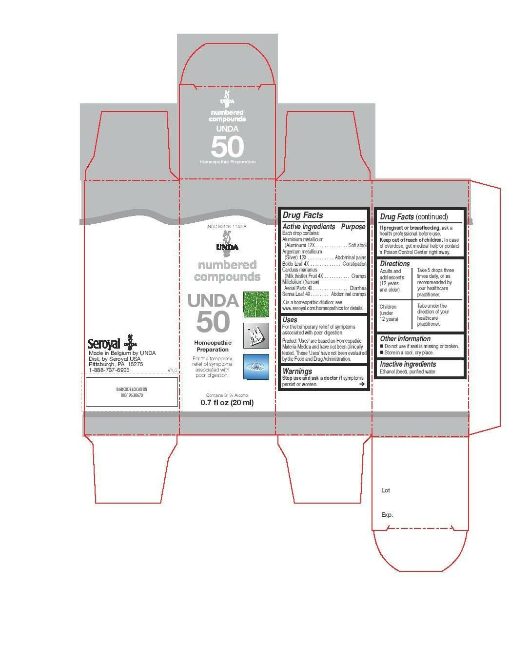 Unda 50 | UNDA Numbered Compounds | 0.7 fl. oz (20mL) - Coal Harbour Pharmacy