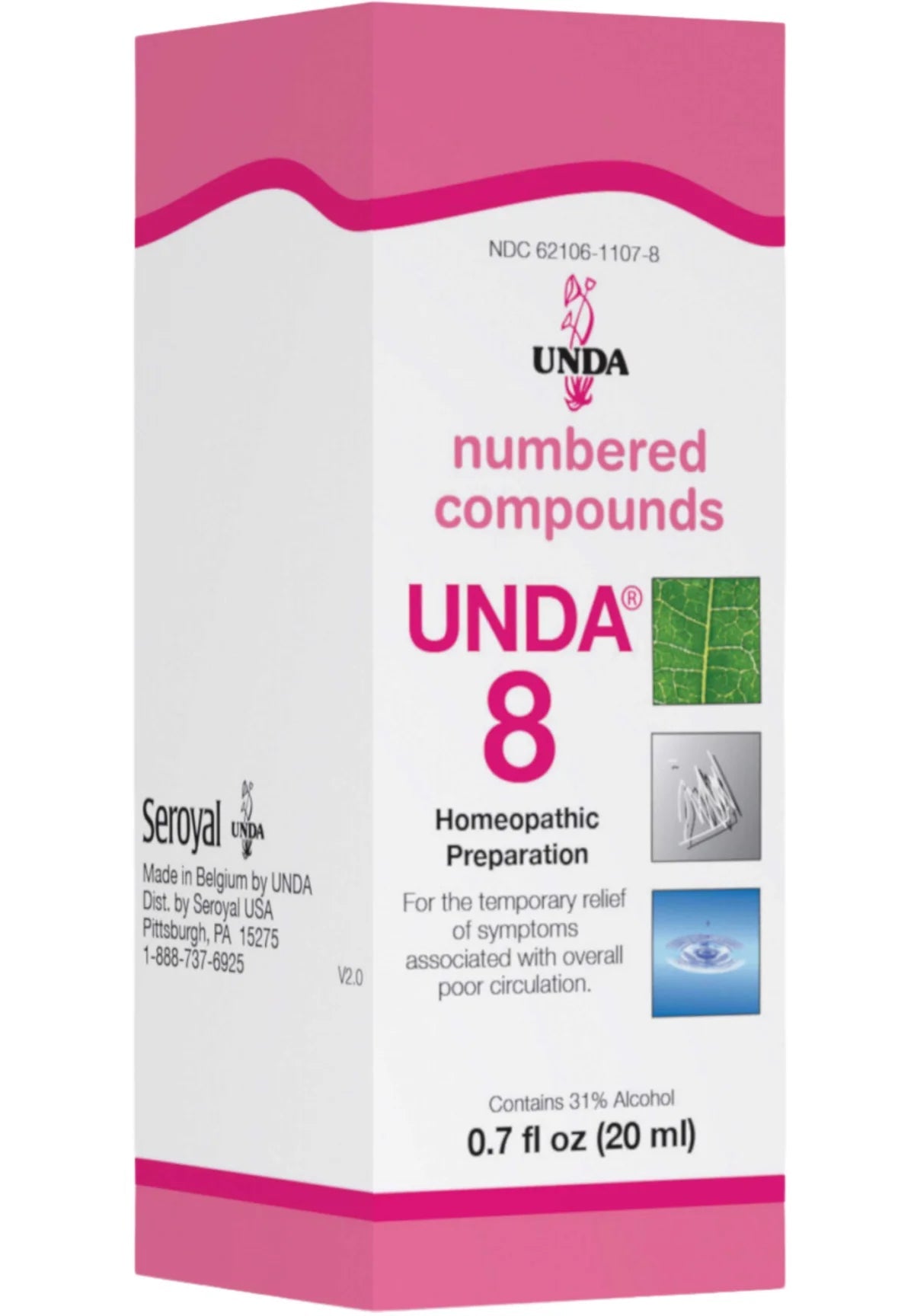 Unda 8 | UNDA Numbered Compounds | 0.7 fl. oz (20mL) - Coal Harbour Pharmacy