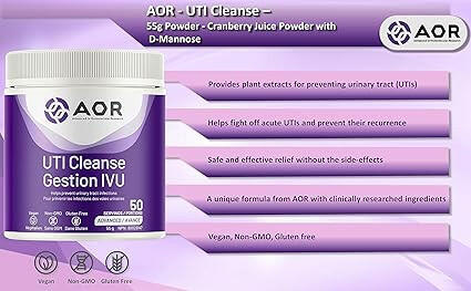 UTI Cleanse | AOR™ | 55gram (50 Servings) OR 110gram (100 Servings) Powder - Coal Harbour Pharmacy
