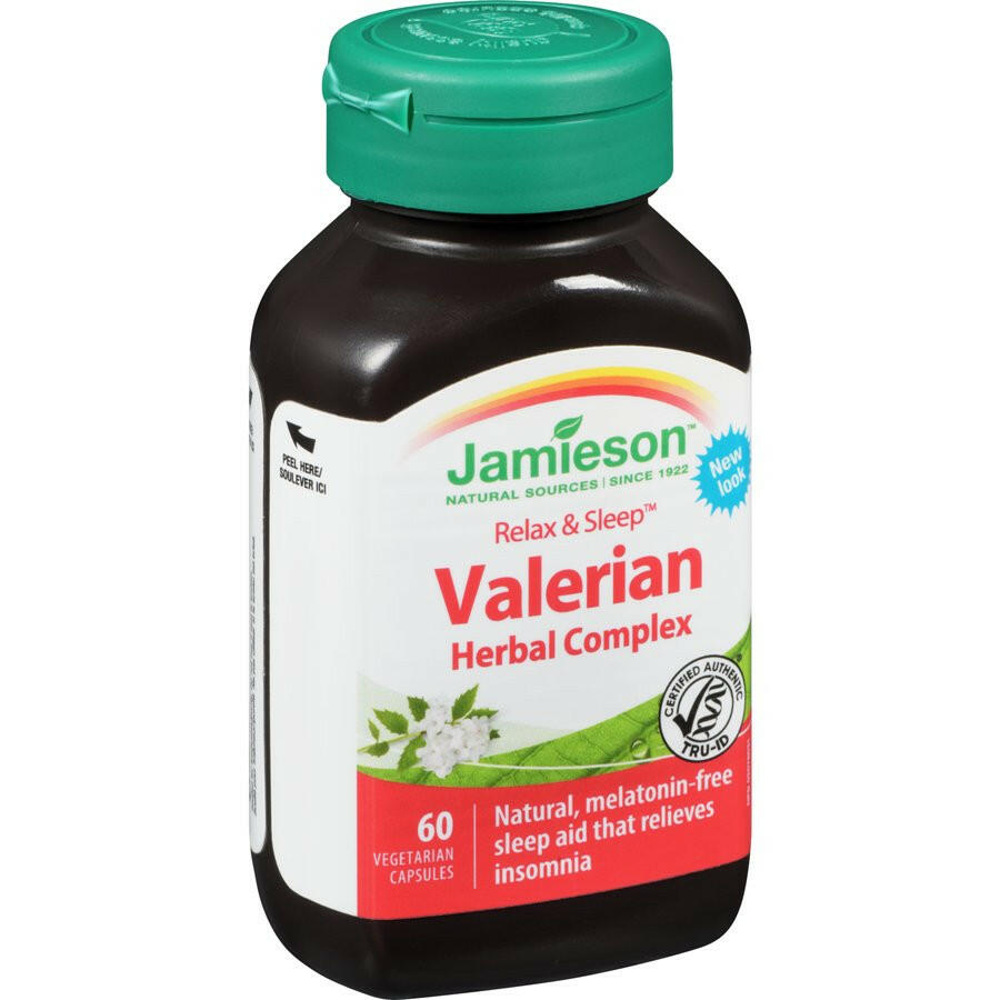 Valerian Herbal Complex | Jamieson™ | 60 Vegetable Capusles - Coal Harbour Pharmacy