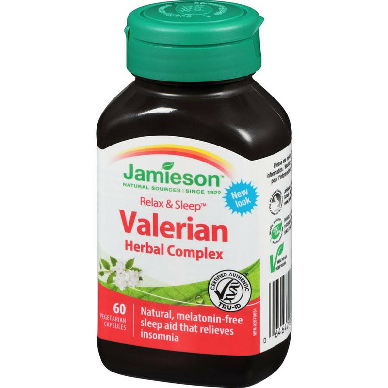 Valerian Herbal Complex | Jamieson™ | 60 Vegetable Capusles - Coal Harbour Pharmacy