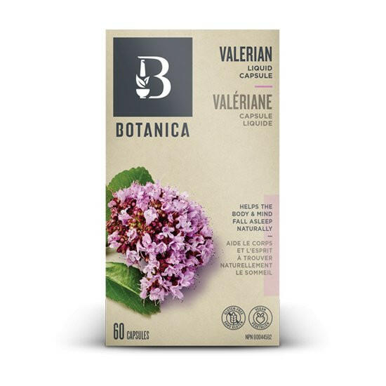 Valerian Root Liquid Capsule | Botanica | 60 Capsules - Coal Harbour Pharmacy