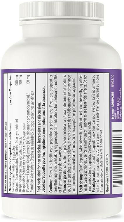 VeinEease | AOR™ | 60 Capsules - Coal Harbour Pharmacy