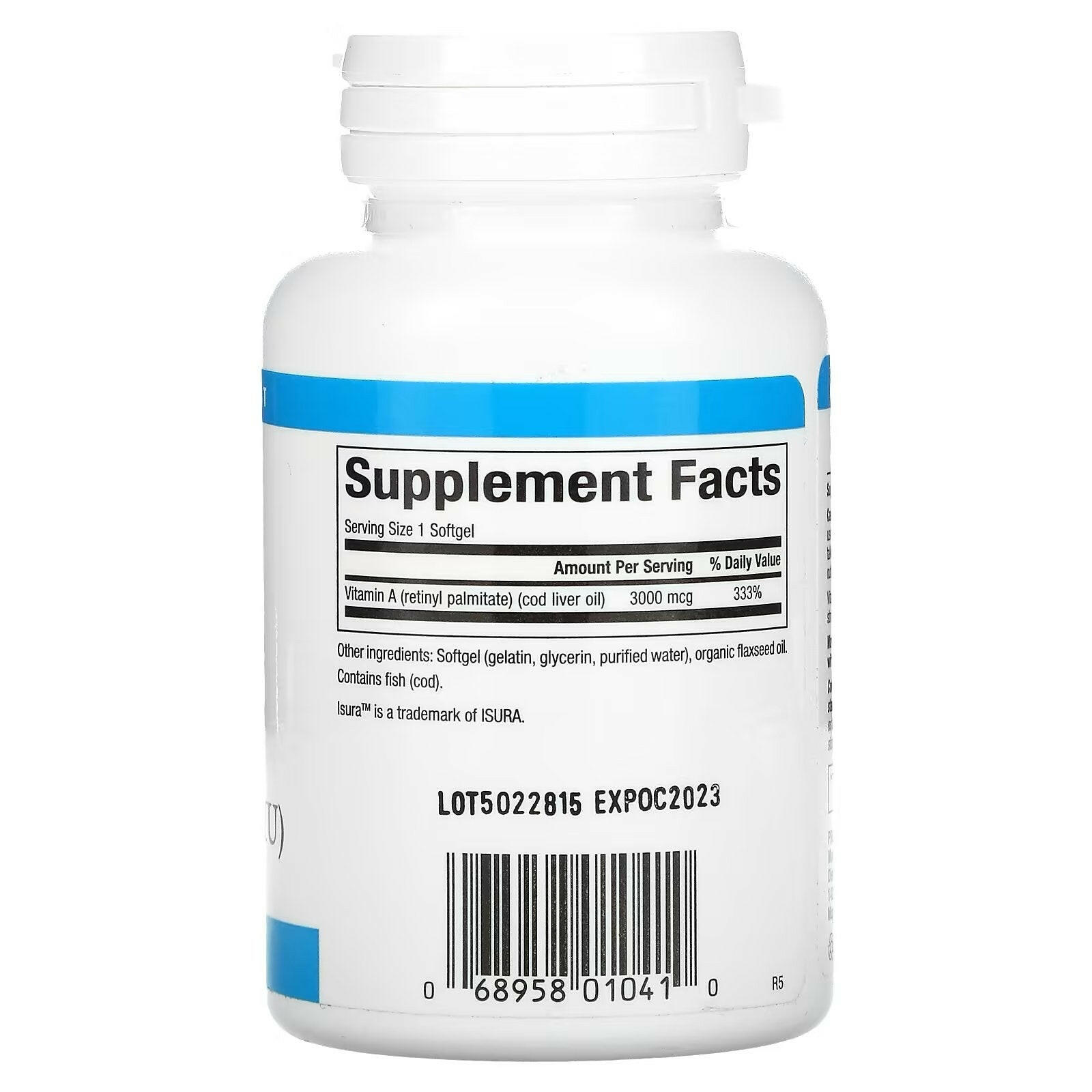 Vitamin A 10,000 IU | Natural Factors® | 90 or 180 Softgels - Coal Harbour Pharmacy