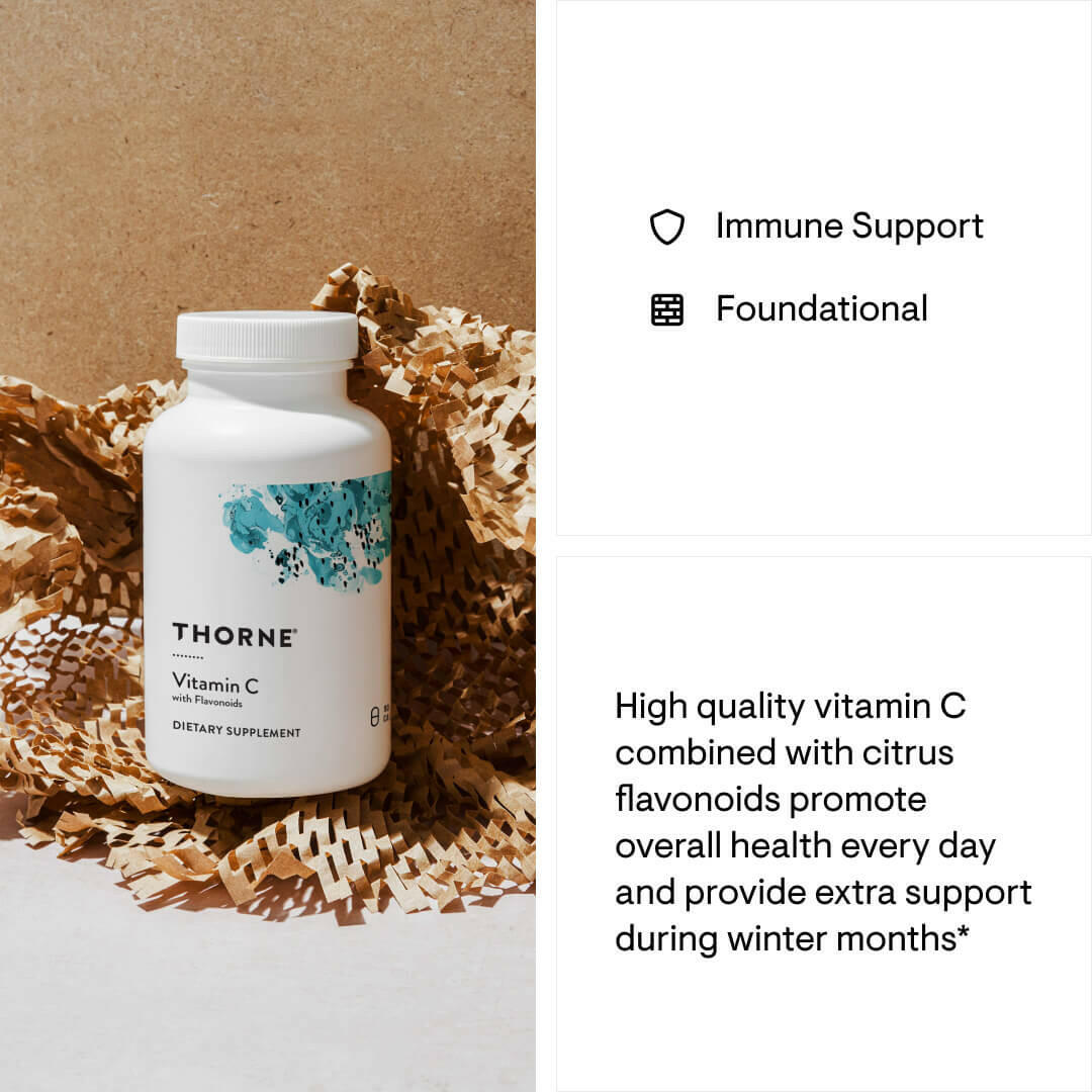 Vitamin C with Flavonoids | Thorne® | 90 Capsules - Coal Harbour Pharmacy