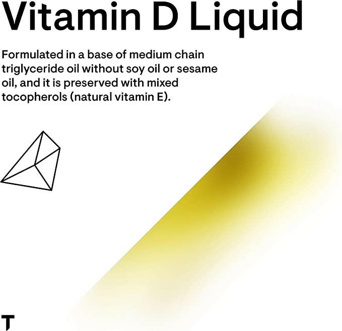 Vitamin D Liquid | Thorne® | 1 fl oz (30 mL) - Coal Harbour Pharmacy