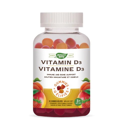 Vitamin D3 Gummies | Nature's Way Canada | 60 Gummies - Coal Harbour Pharmacy