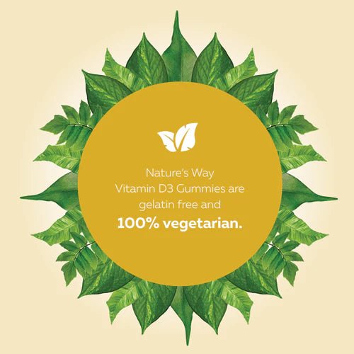 Vitamin D3 Gummies | Nature's Way Canada | 60 Gummies - Coal Harbour Pharmacy