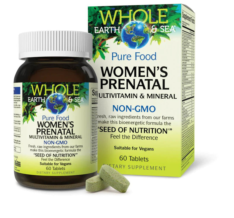 Women’s Prenatal | Whole Earth & Sea™ Pure Food | 60 Tablets - Coal Harbour Pharmacy