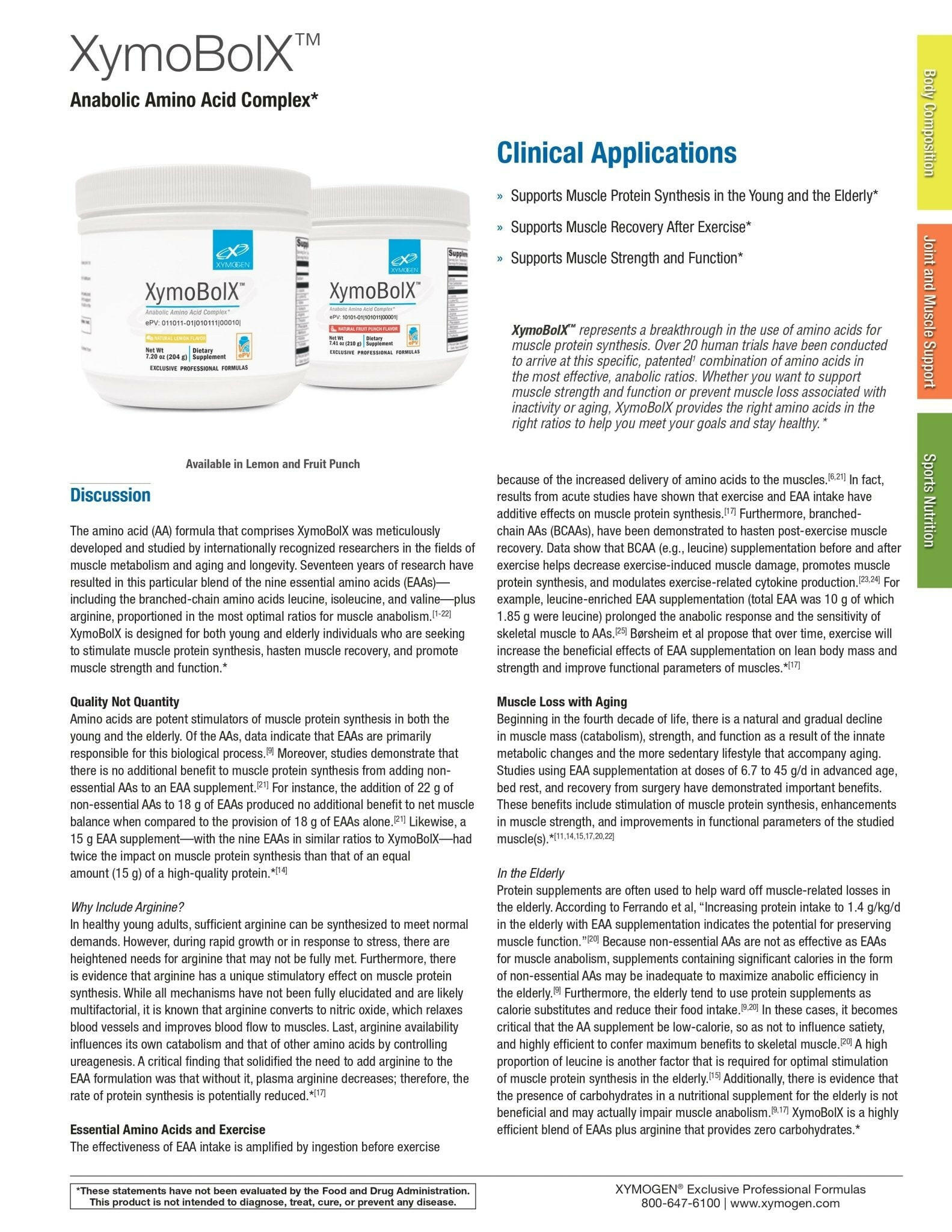 XymoBolX™ | Xymogen® | 30 Servings - Coal Harbour Pharmacy