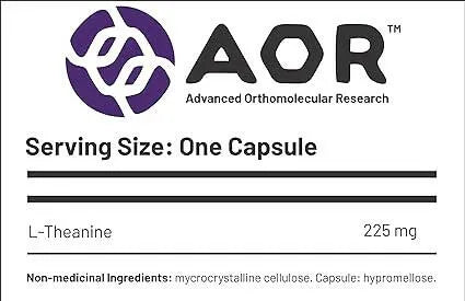 Zen Theanine | AOR™ | 60 or 120 Capsules - Coal Harbour Pharmacy