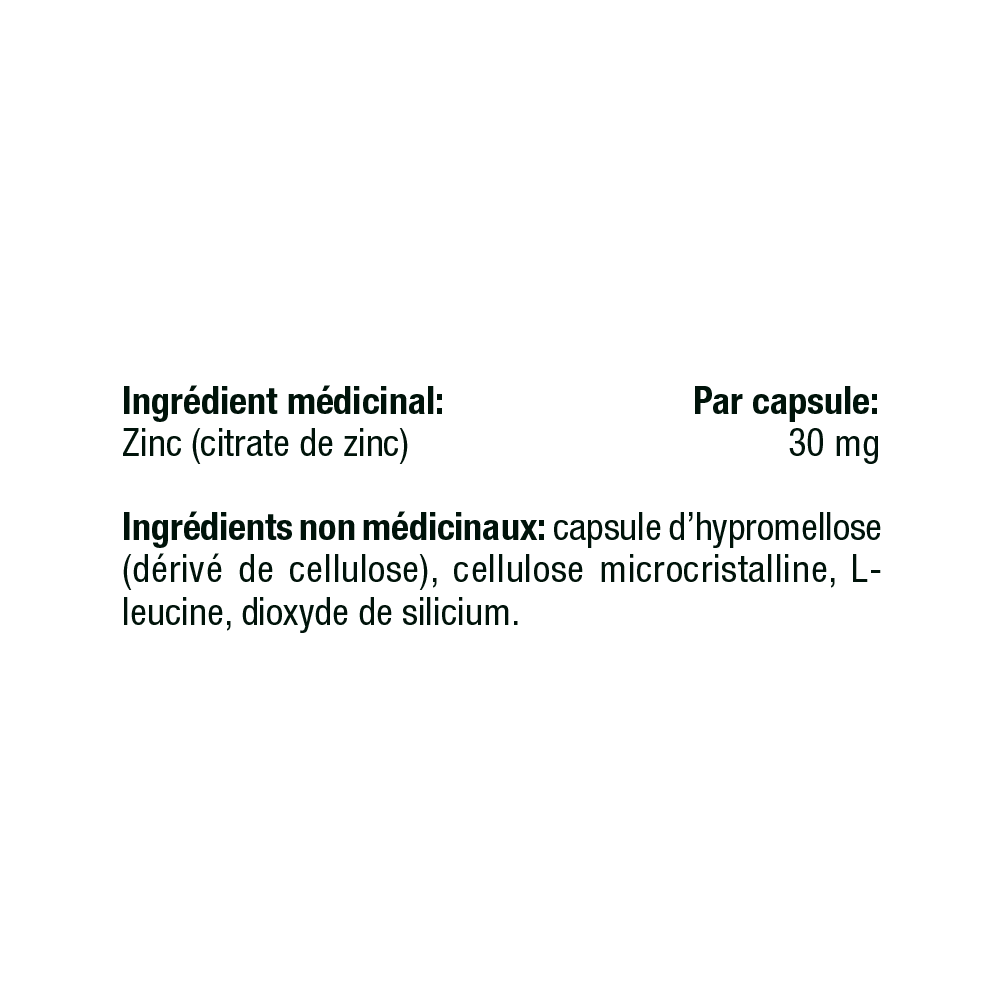 Zinc Citrate | Thorne® | 60 Capsules - Coal Harbour Pharmacy