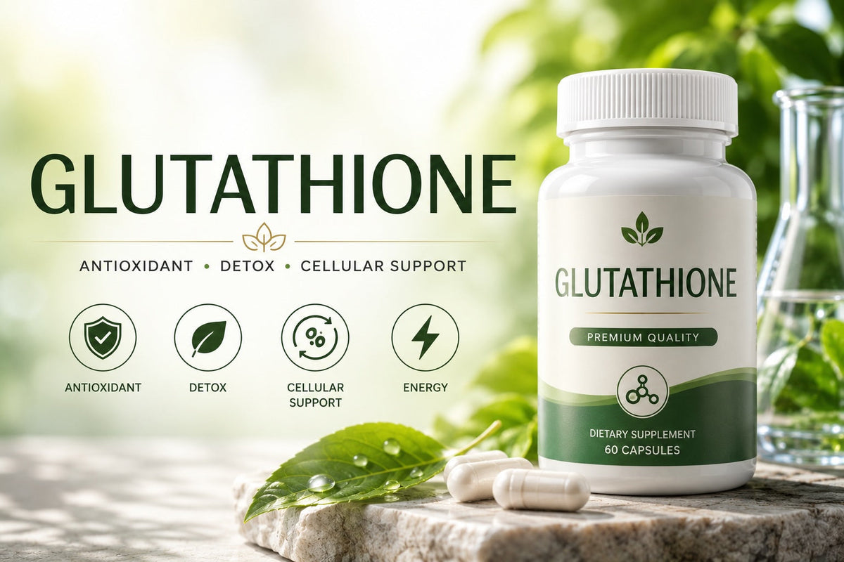 Glutathione – Comprehensive Antioxidant, Detoxification & Cellular Support