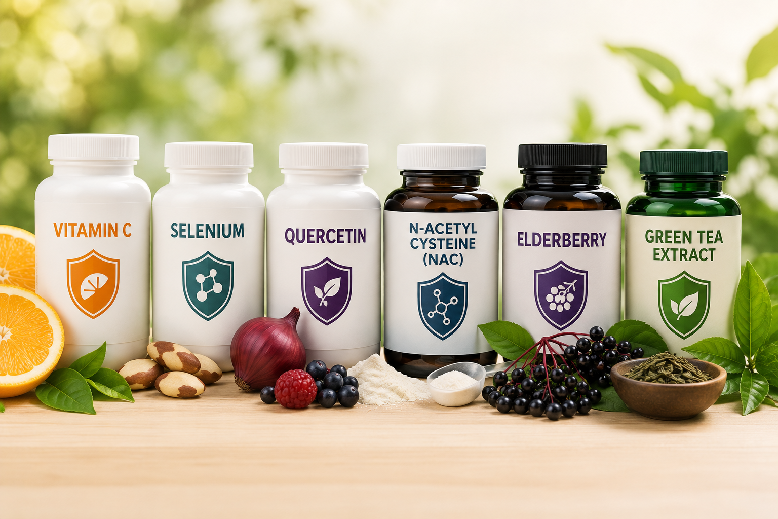 Immune-Boosting Antioxidants – Antioxidant Support for Immune Defense & Cellular Protection