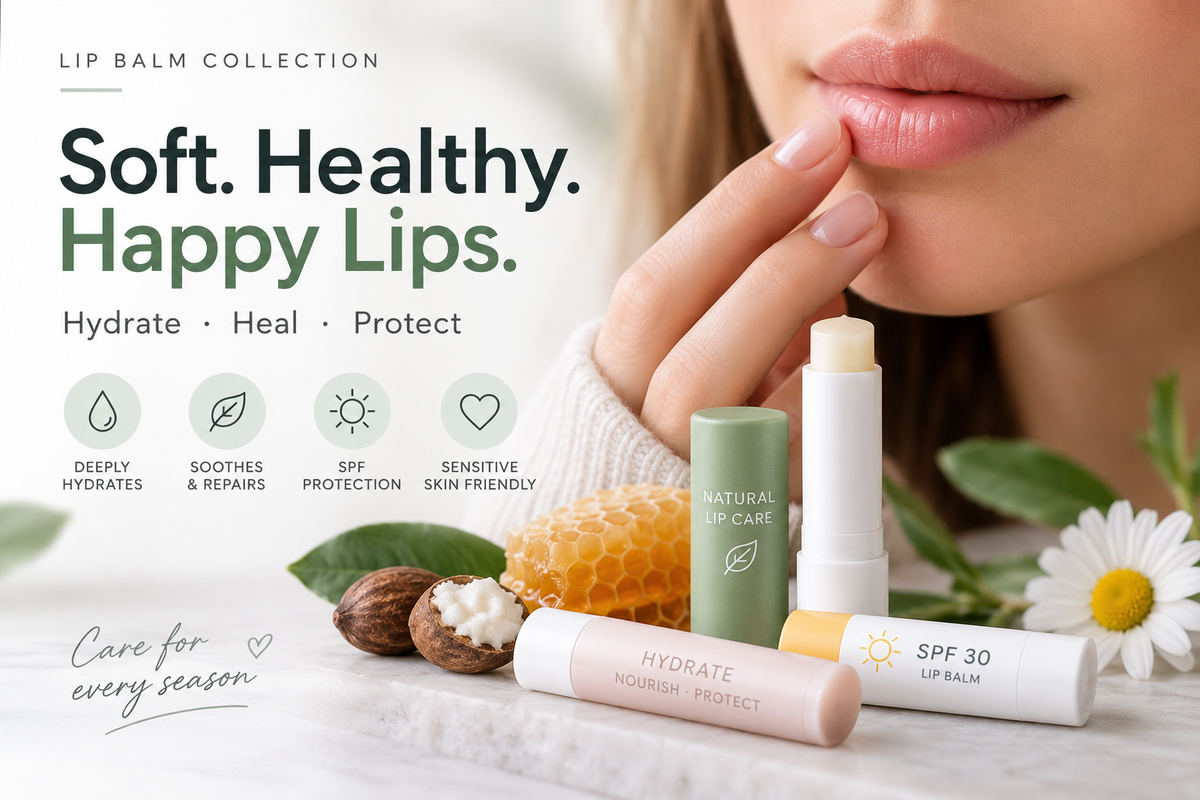 Lip Balm – Hydration, Repair & Protection for Dry Lips
