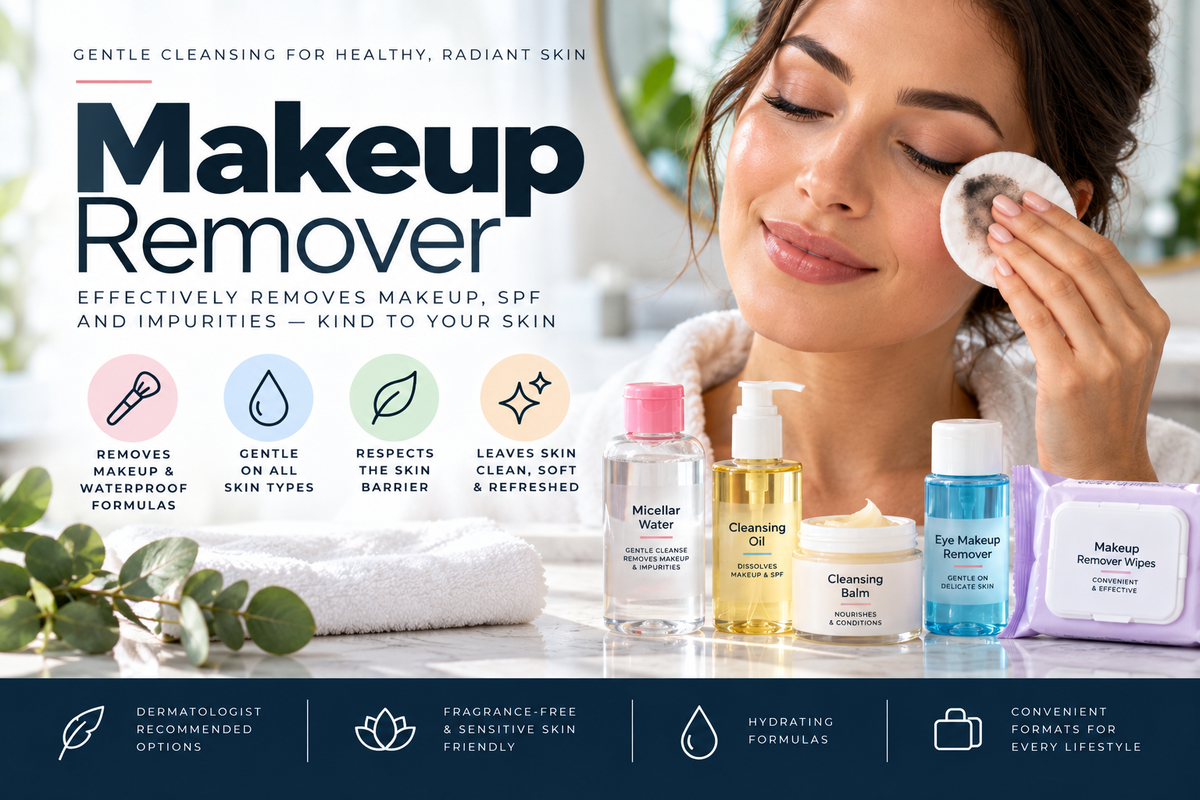 Makeup Remover – Gentle Cleansing for Makeup, SPF & Daily Impurities