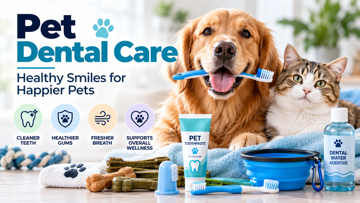 Pet Dental Care – Dog & Cat Toothbrushes, Toothpaste, Dental Chews & Oral Hygiene