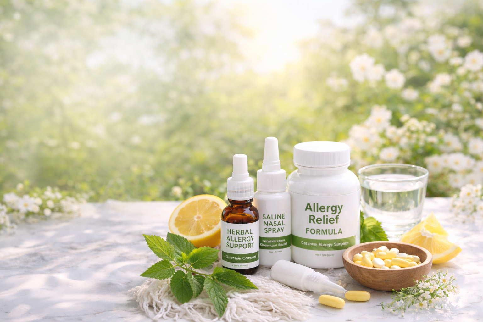 Spring Allergy, Sinus & Detox Support – Natural & OTC Relief for Congestion, Immunity & Seasonal Reset