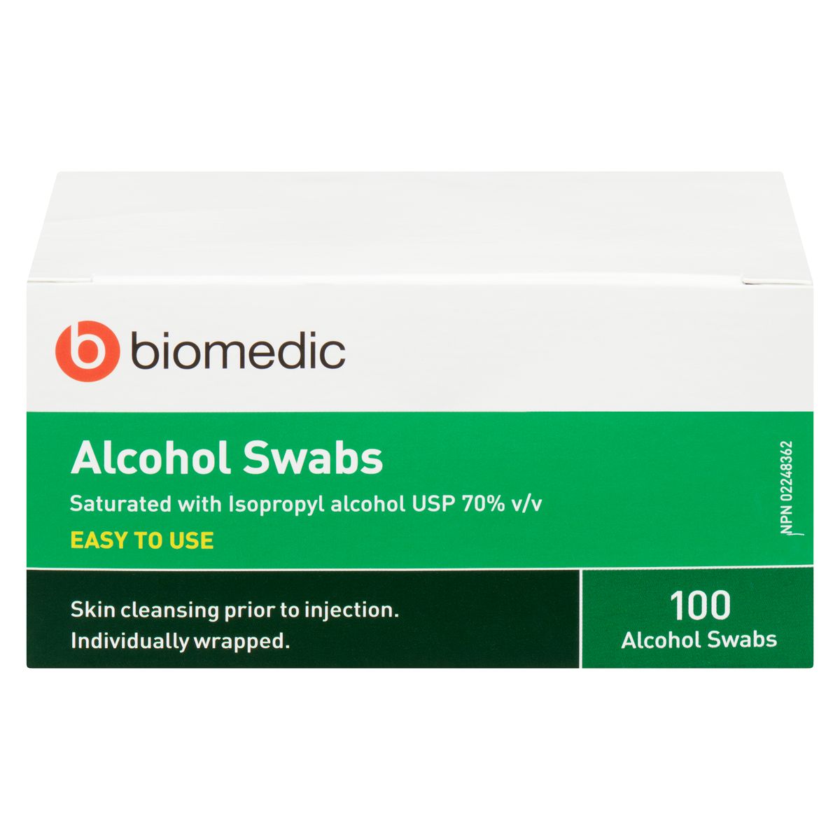 alcohol swabs | Biomedic | Box of 100