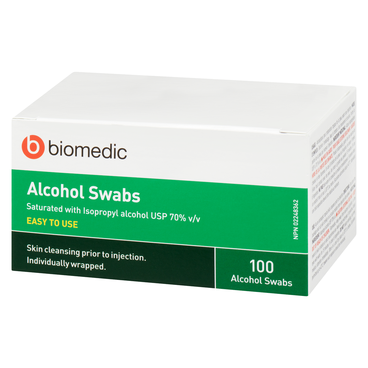 alcohol swabs | Biomedic | Box of 100
