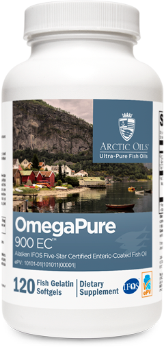 OmegaPure 900 EC | Xymogène® | 120 Softgels-Exp. 12/2023