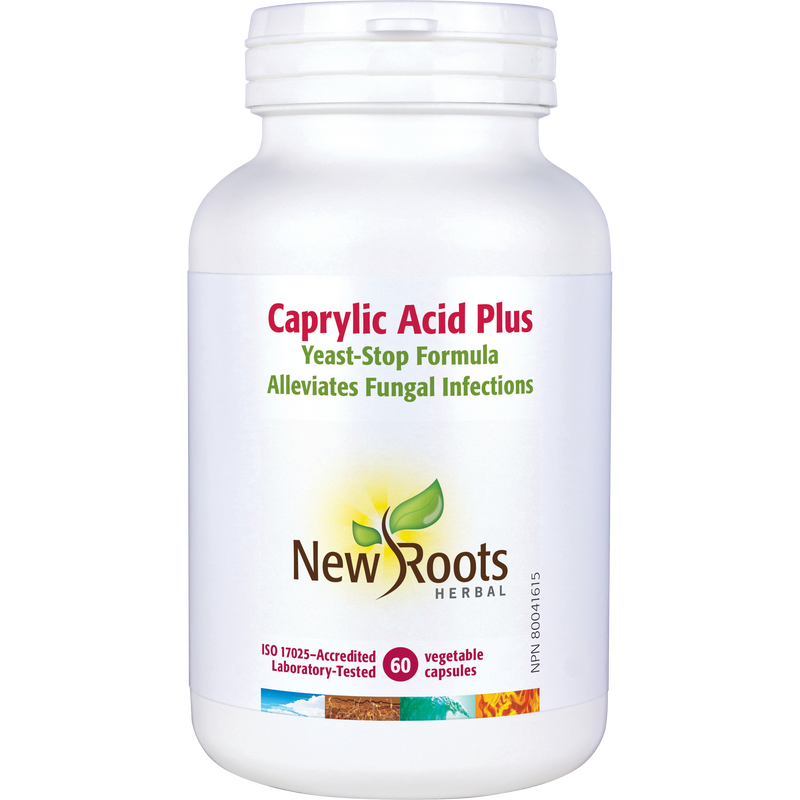 Caprylic Acid Plus | New Roots HERBAL® | 60 Capsules