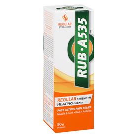 Muscle & Joint Regular Strength Heat Cream | RUB•A535| 50 or 100 g