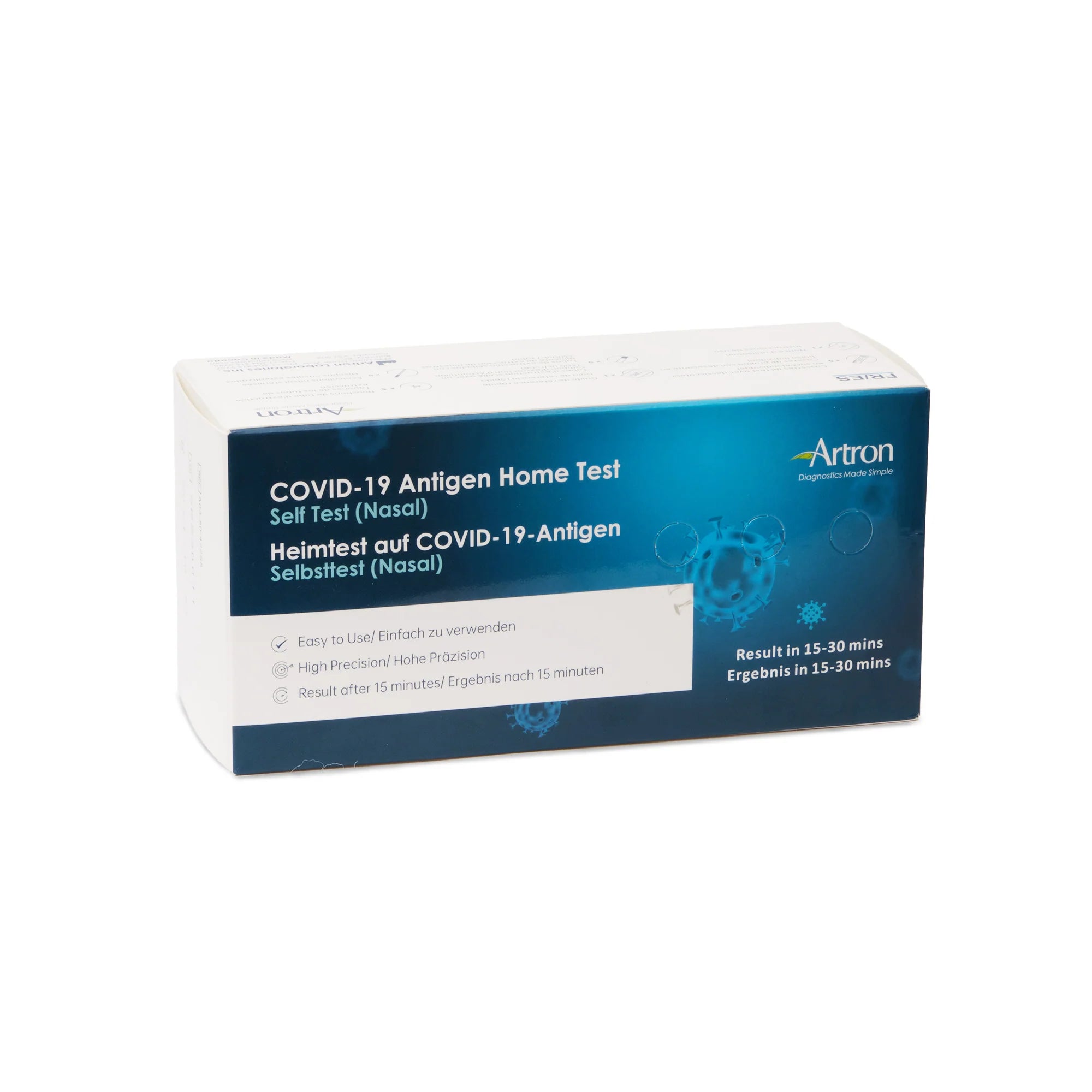 Rapid COVID-19 Antigen Self Test (Nasal) | Artron | 5 Tests/Box
