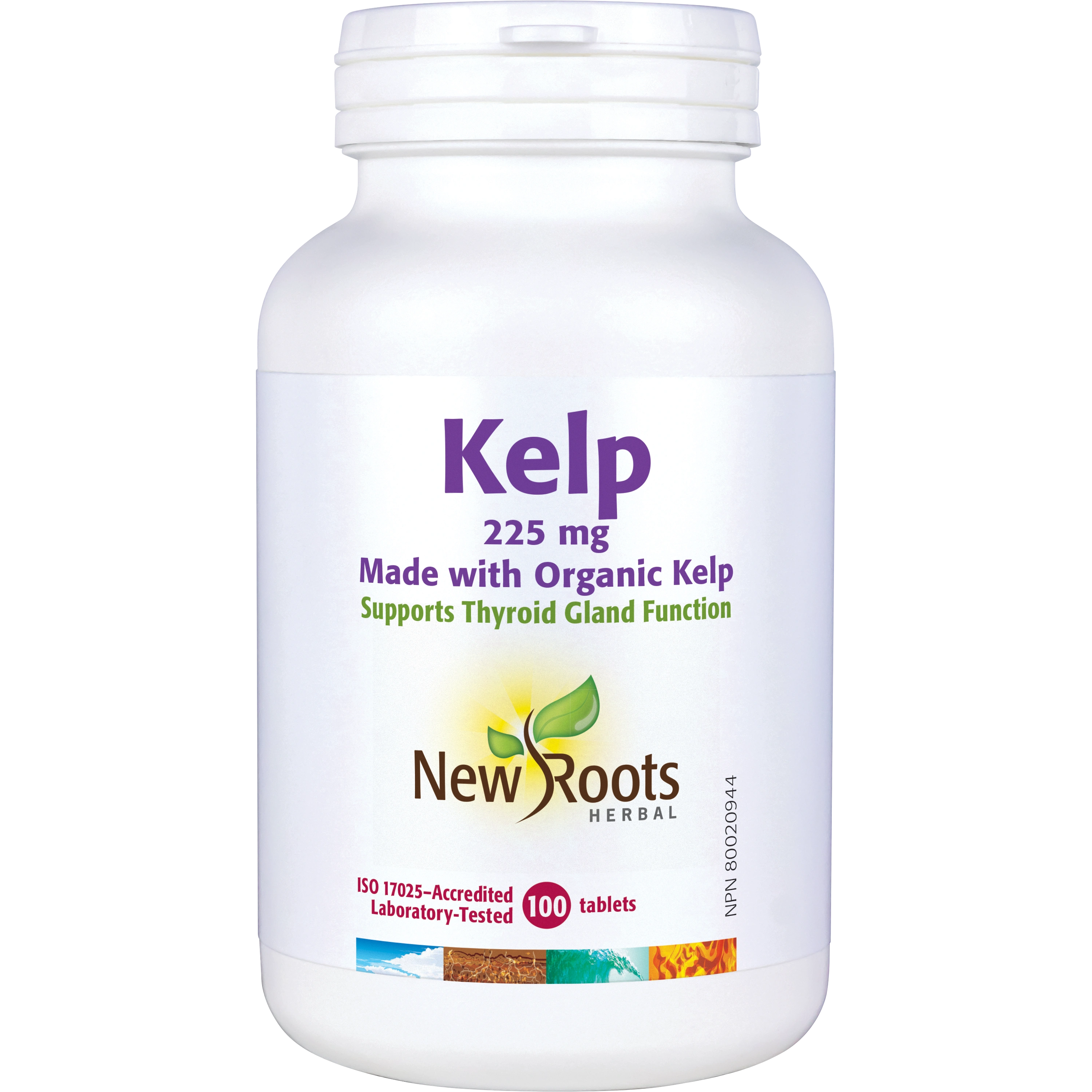 Kelp 225 mg | New Roots HERBAL® | 100 or 300 Tablets