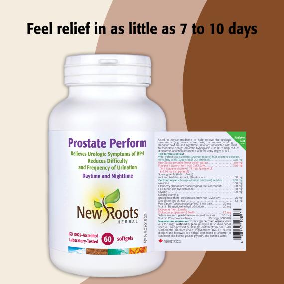 Prostate Perform | New Roots HERBAL® | Various Sizes