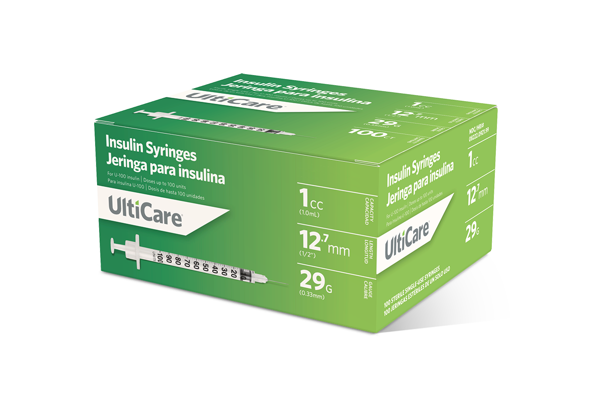 Insulin Syringes 29G 12.7 MM | ULTICARE | Full Box