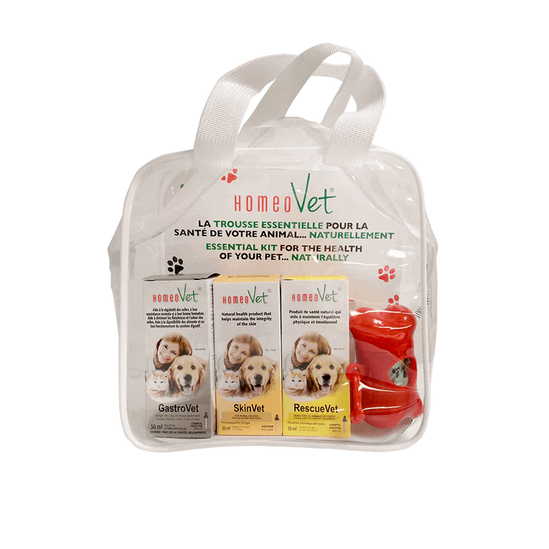 Essential Kit for pets (3 products) | HomeoVet® | 30 mL Each
