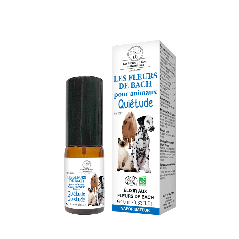 Quietude for Pets Organic Bach Flowers  | HomeoVet® | 10 ml