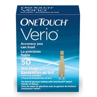 Verio® Blood Glucose Test Strips | OneTouch® | 50 or 100 Strips