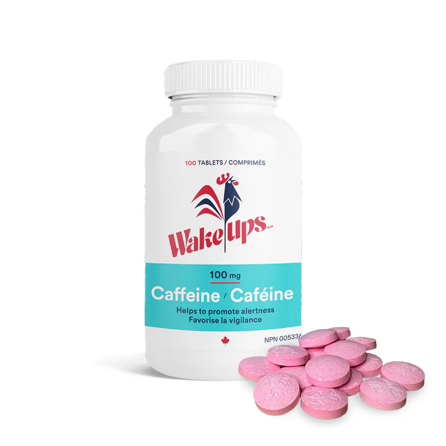 100mg Caffeine | Wake-Ups | 100 Tablets