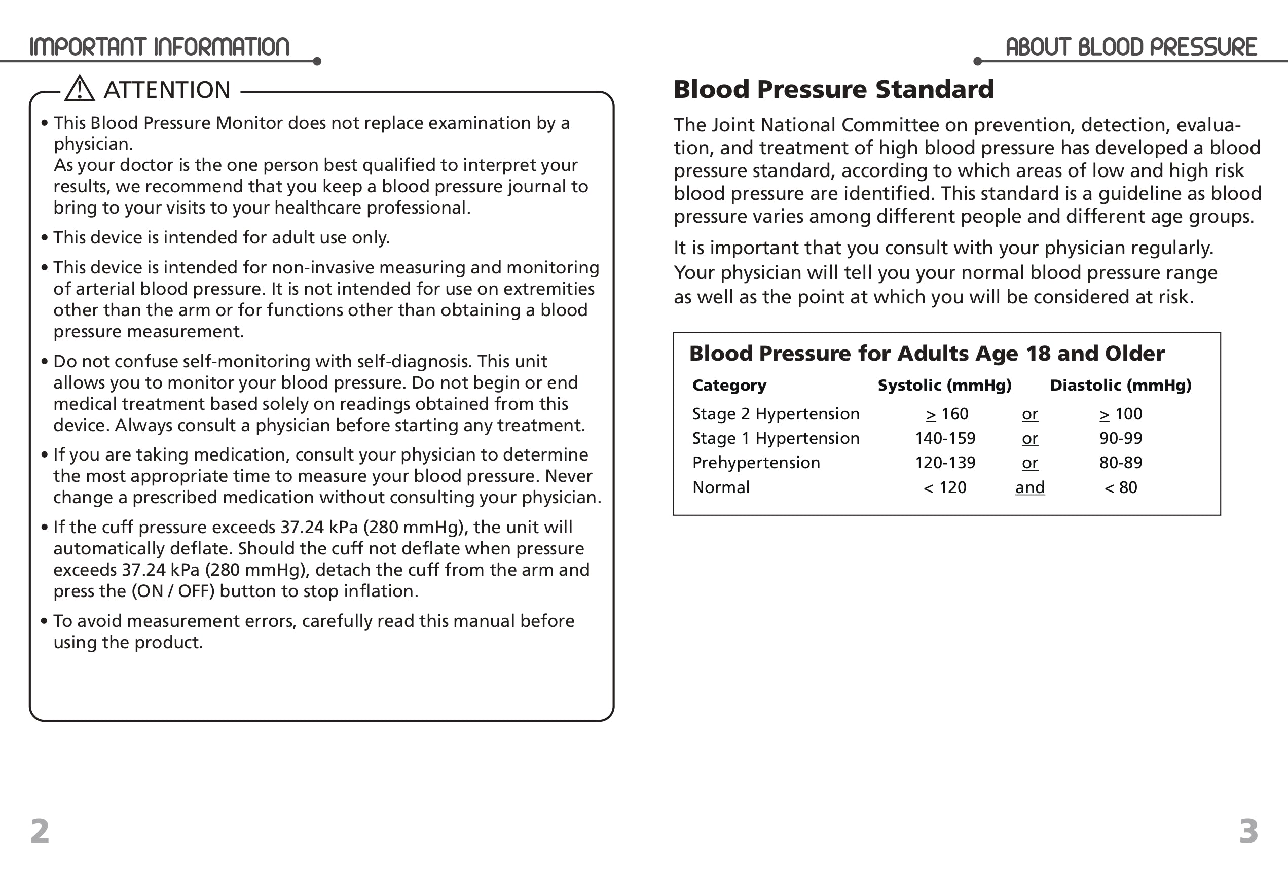 EssentiA+ Blood Pressure Monitor | Physio Logic® | Blood Pressure Device