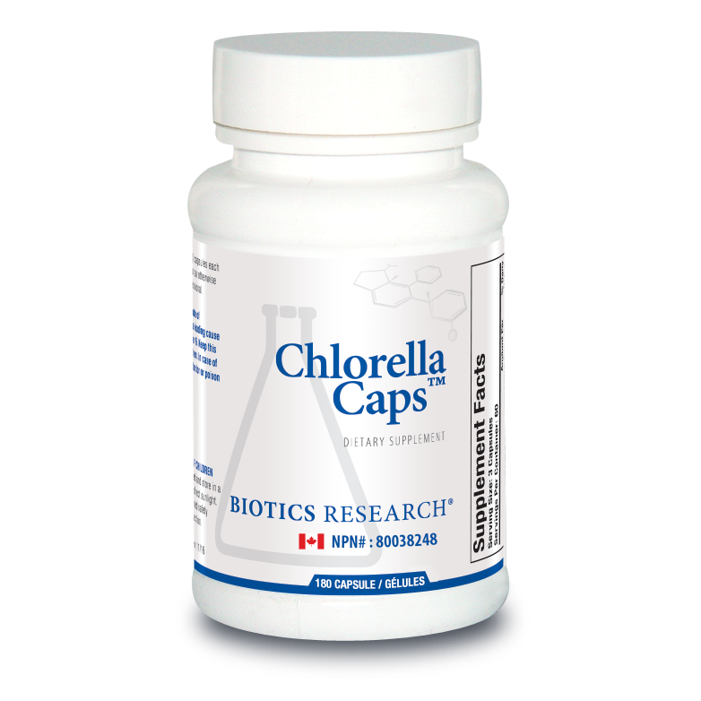 Chlorella Caps™ | Biotics Research® | 180 Capsules