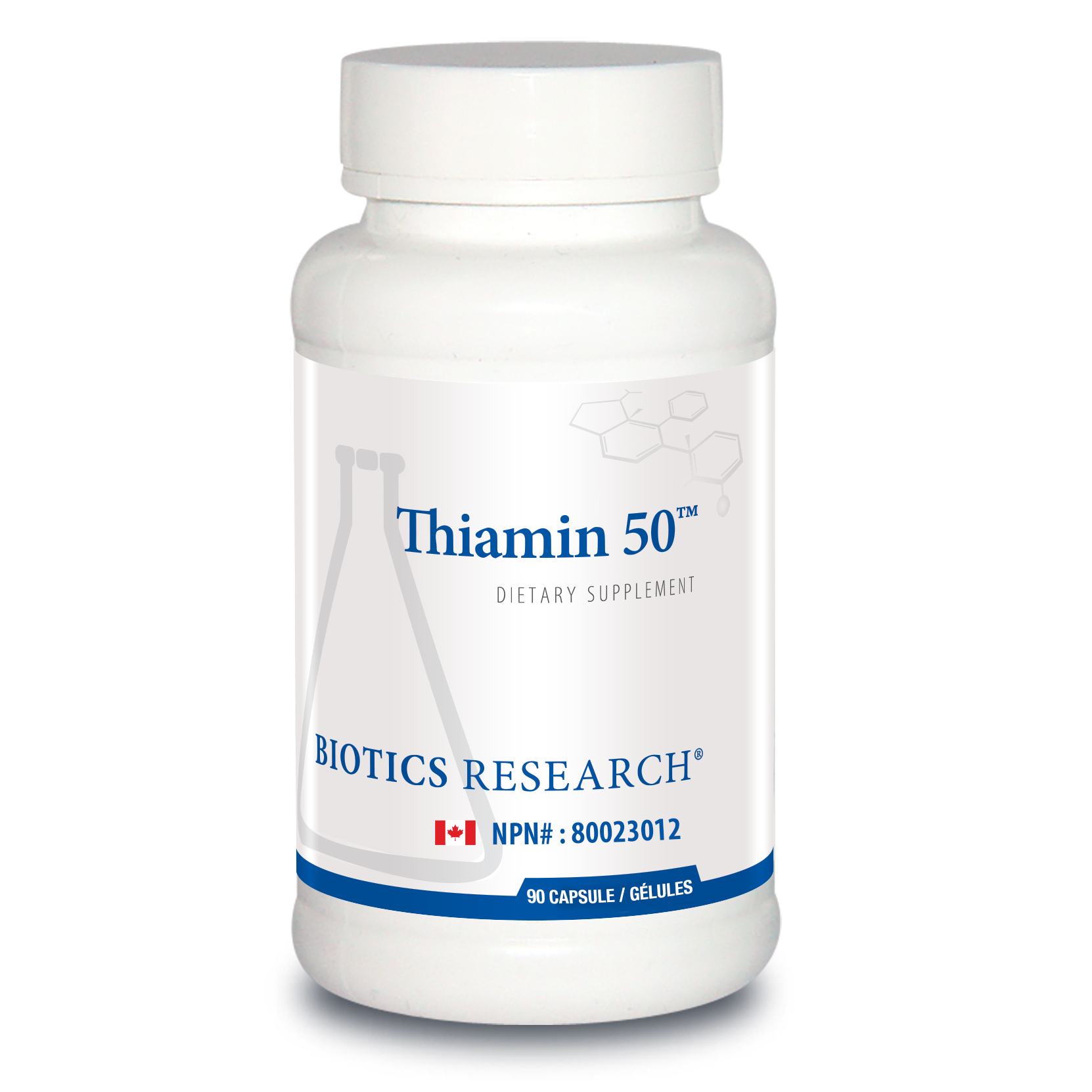 Thiamin 50™ | Biotics Research® | 90 Capsules