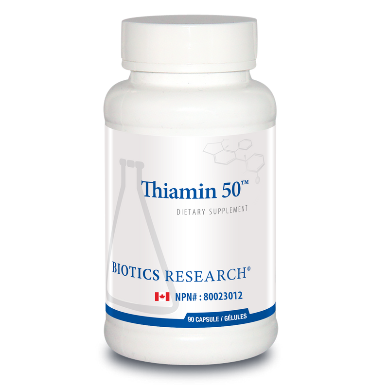 Thiamin 50™ | Biotics Research® | 90 Capsules