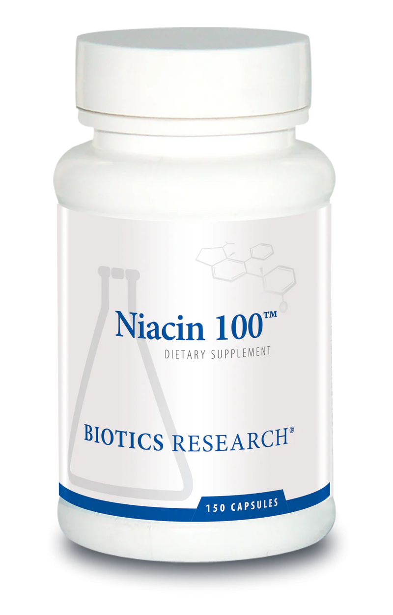 Niacin 100™ | Biotics Research® | 150 Capsules