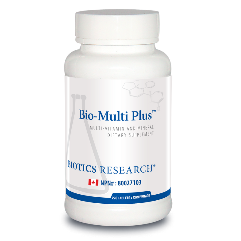 Bio-Multi Plus™ | Biotics Research® | 90 or 180 Tablets