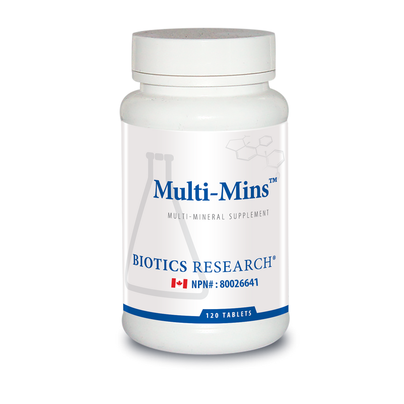 Multi-Mins  | Biotics Research® | 120 or 360 Tablets