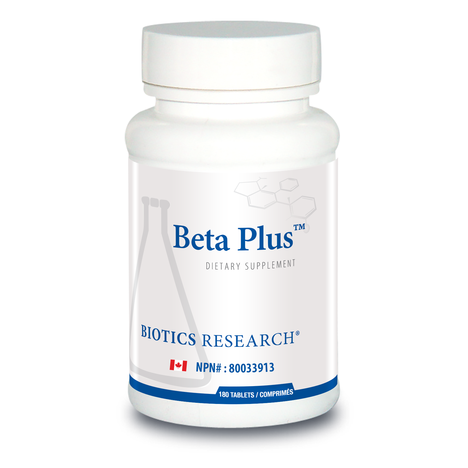Beta Plus™ | Biotics Research | 90 or 180 Tablets