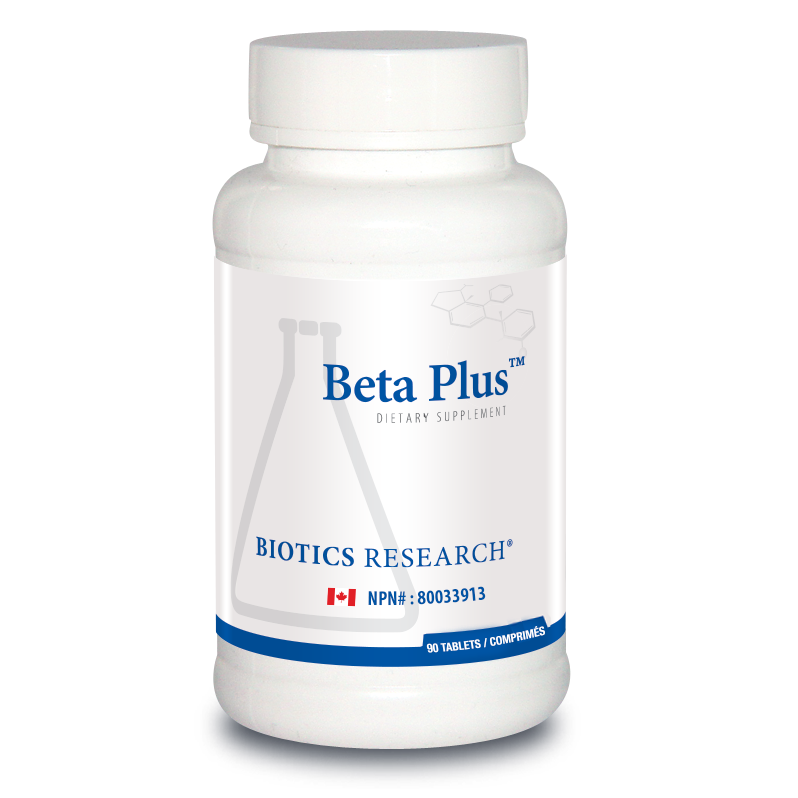 Beta Plus™ | Biotics Research | 90 or 180 Tablets