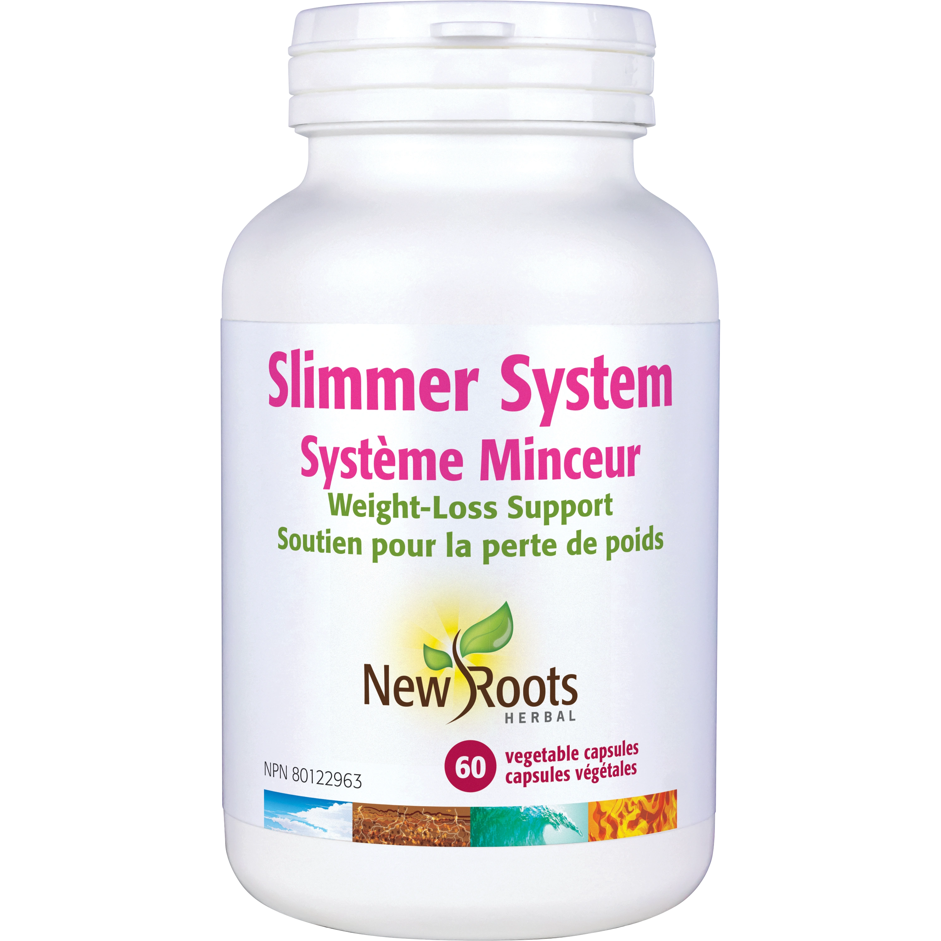 Slimmer System |  New Roots HERBAL®  | 60 or 120 Veg Capsules