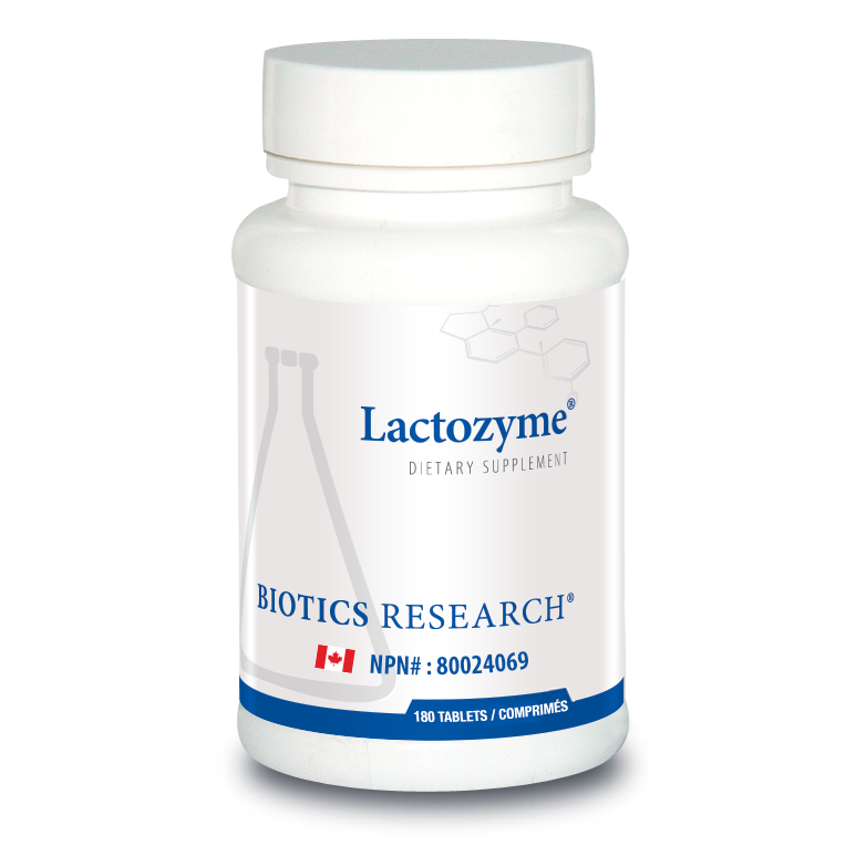 Lactozyme | Biotics Research® | 180 Tablets